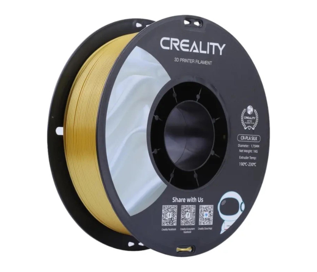CREALITY Filament CR-Silk PLA  (Złoty) - 1340701 - zdjęcie